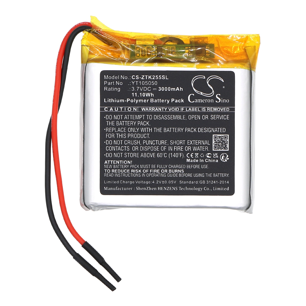 Työkalujen akku Zkteco ZK-255 (CS-ZTK255SL)