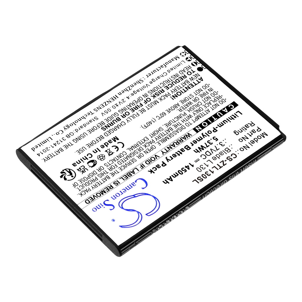 Yhteensopiva akun vaihto ZTE LI3816T43P4H604550