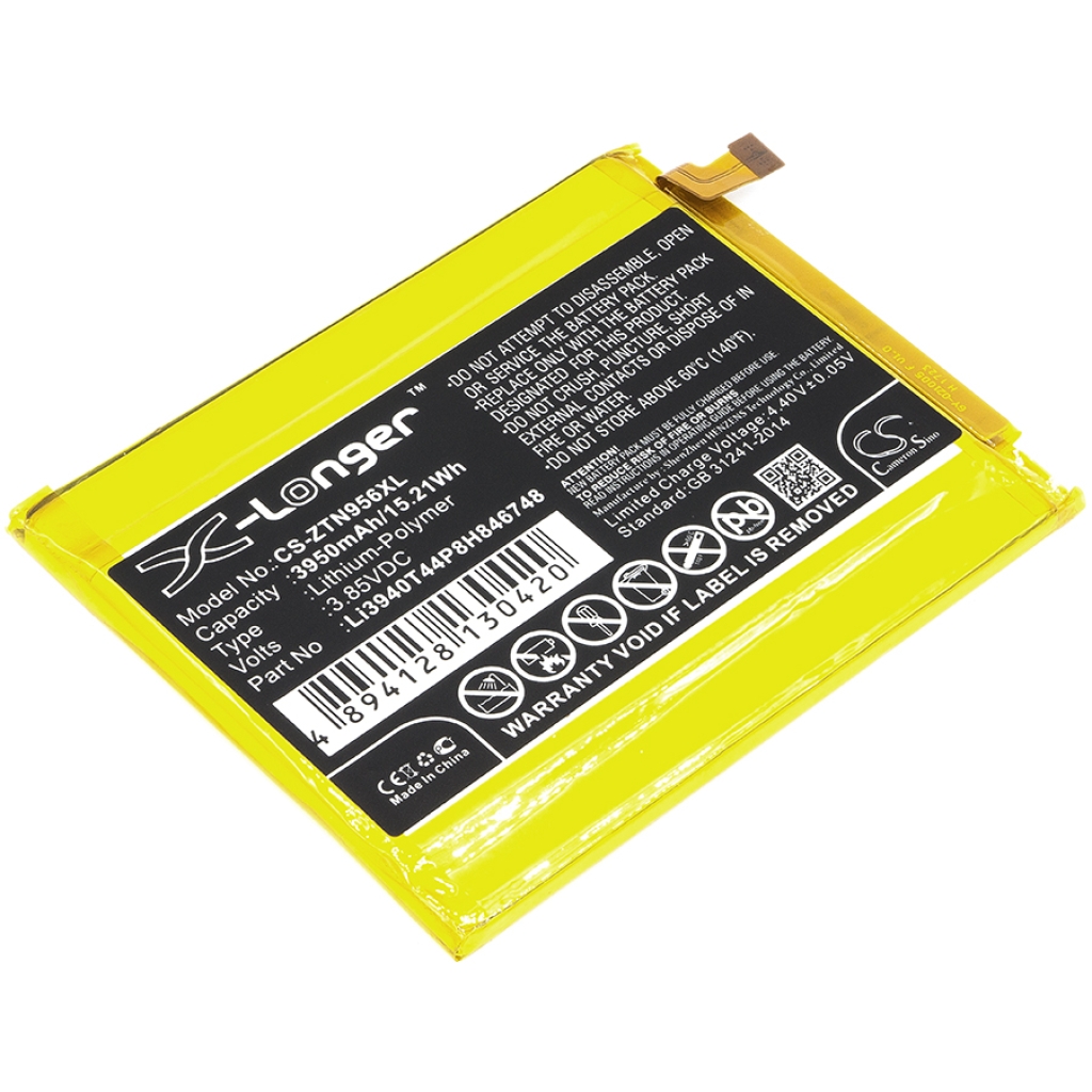 Matkapuhelimen akku ZTE Max Blue 4G (CS-ZTN956XL)