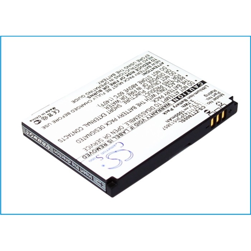 Yhteensopiva akun vaihto ZTE LI3711T42P3H513857