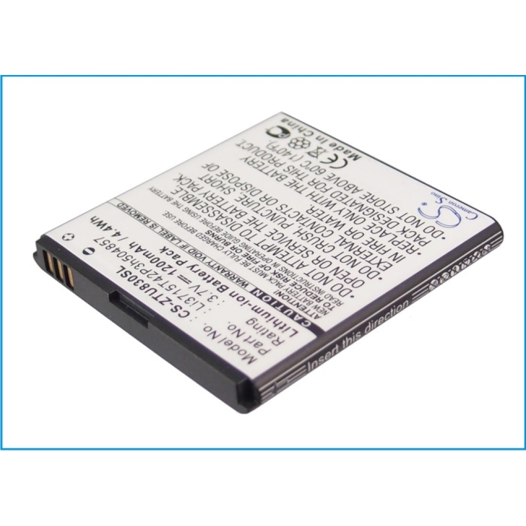 Yhteensopiva akun vaihto ZTE LI3715T42P3H504857,LI3715T42P3H504857-H