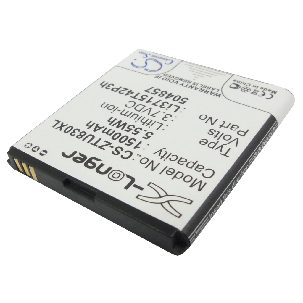 Yhteensopiva akun vaihto ZTE LI3715T42P3H504857,LI3715T42P3H504857-H