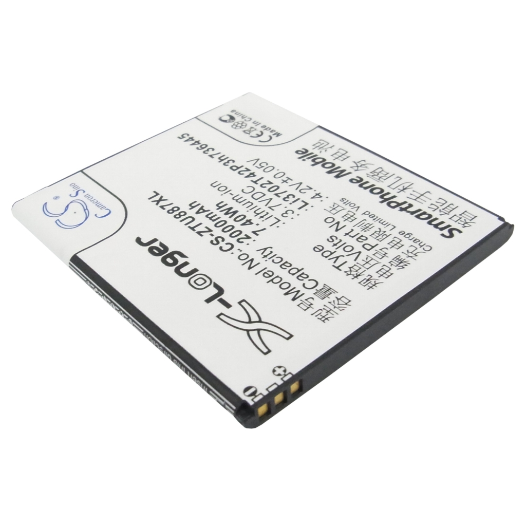 Akku yhteensopiva ZTE CS-ZTU887XL