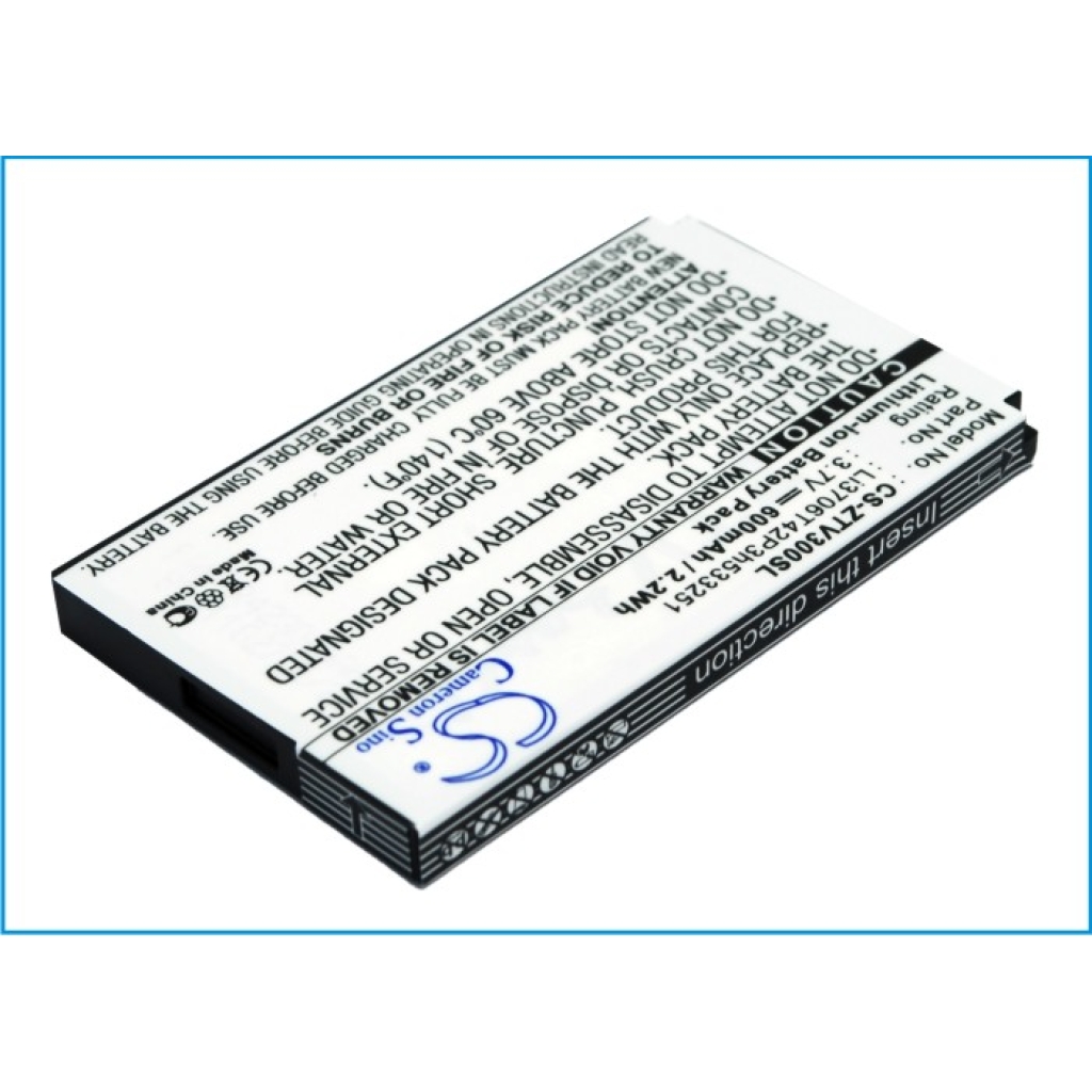 Yhteensopiva akun vaihto ZTE LI3706T42P3H533251