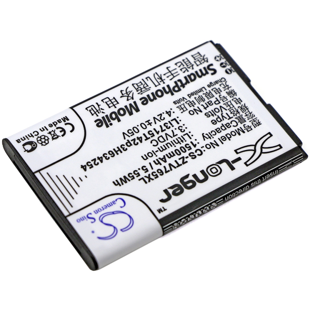 Matkapuhelimen akku ZTE V765 (CS-ZTV765XL)