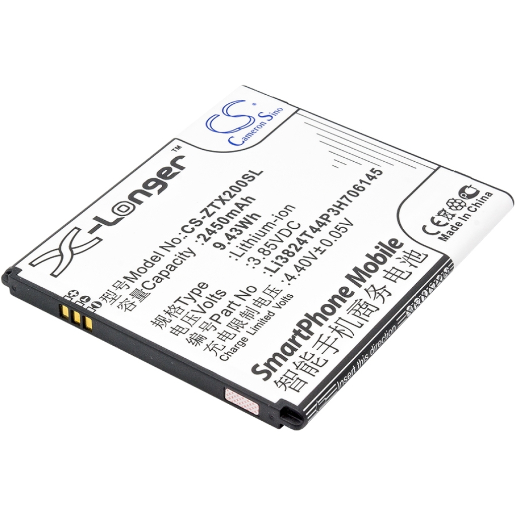 Matkapuhelimen akku ZTE Z850 (CS-ZTX200SL)