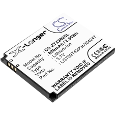 Yhteensopiva akun vaihto ZTE LI3709T42P3H504047,LI3709T42P3H504047-H