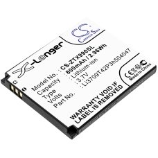 Yhteensopiva akun vaihto AT&T LI3709T42P3H504047,LI3709T42P3H504047-H