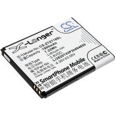 Yhteensopiva akun vaihto ZTE LI3820T43P3H604655
