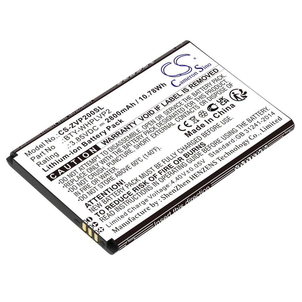 Yhteensopiva akun vaihto Verizon BTY-WHPLVP2