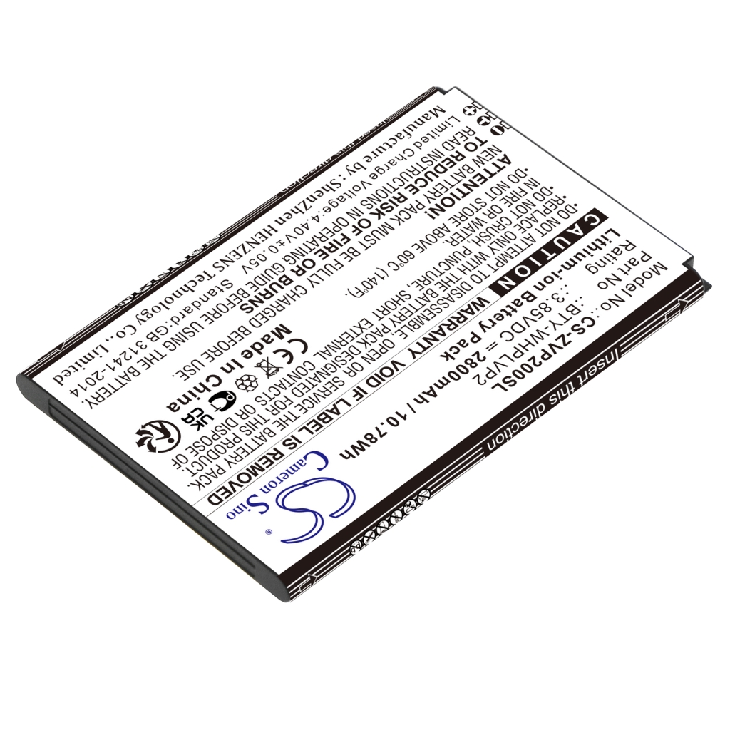 Yhteensopiva akun vaihto Verizon BTY-WHPLVP2