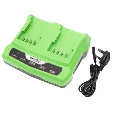 Yhteensopiva laturin vaihto Greenworks 24V CHARGER 2 SLOTS 2 AMP,270401020,29322,29807,29837...