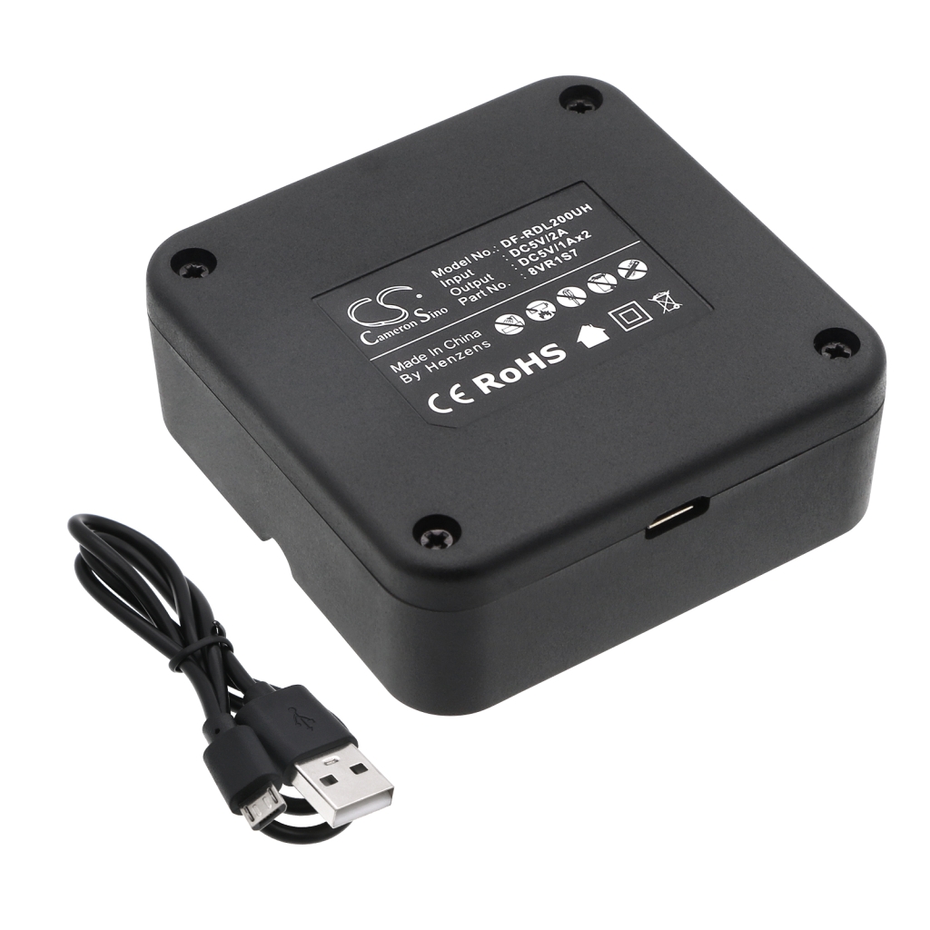 Yhteensopiva laturin vaihto Ring DUAL PORT CHARGING STATION