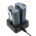 Yhteensopiva laturin vaihto Ring DUAL PORT CHARGING STATION