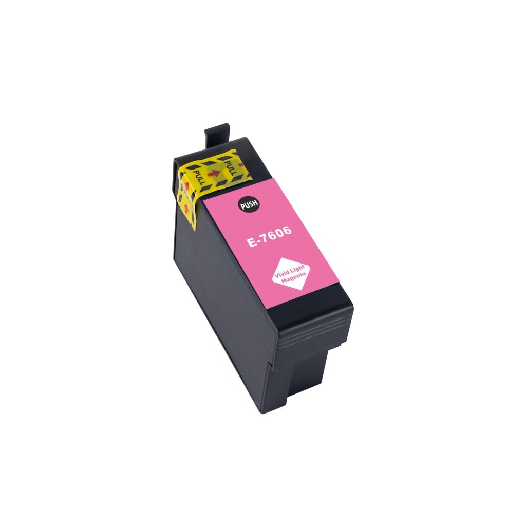 Yhteensopiva Epson T7606 / 29.5ml Muste Eloisa vaalea magenta (Mustekasetit)