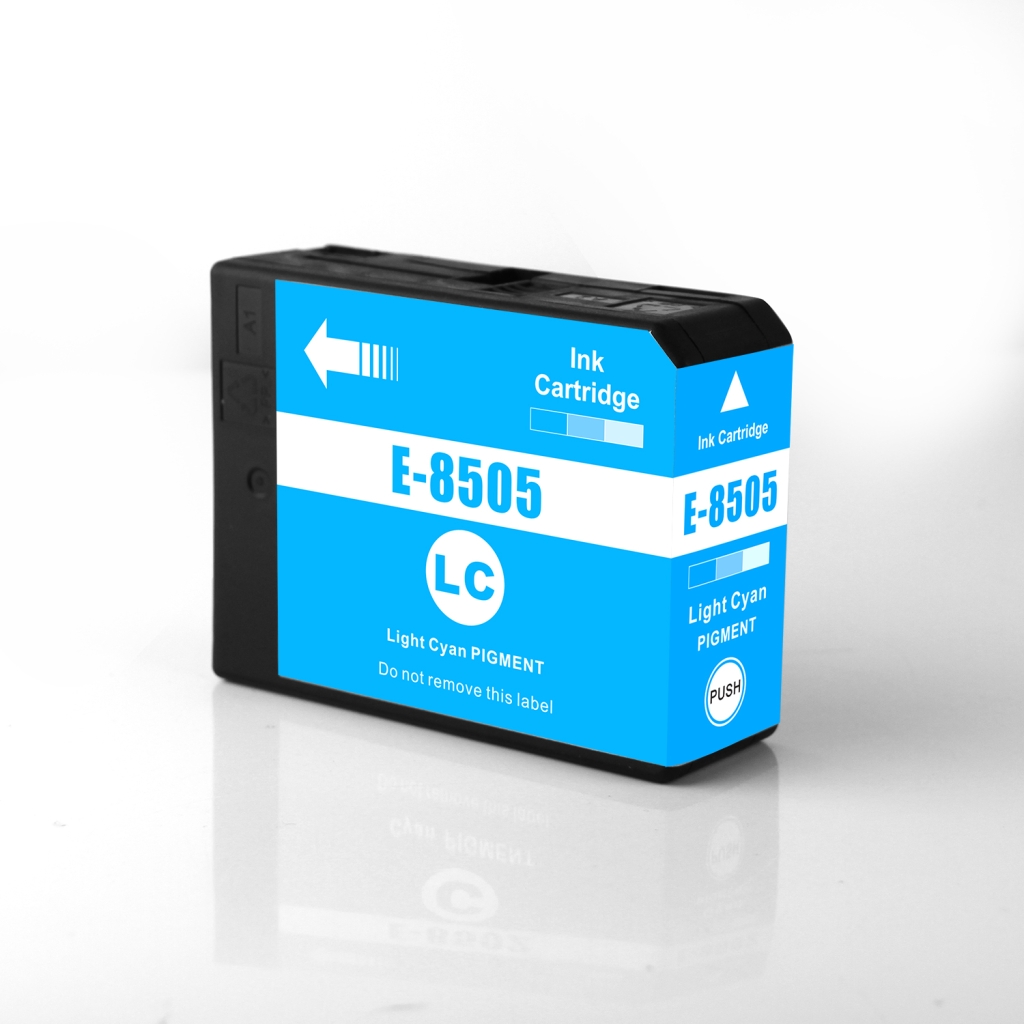 Yhteensopiva Epson T8505 / 87ml Muste Vaalea syaani (Mustekasetit - Pigmentti)