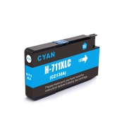 Compatible replacement for Compatible with HP 711 / 30ml Ink Cyan (Ink cartridges - Dye)