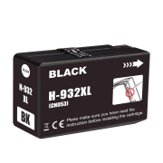 Compatible replacement for Compatible with HP 932XL / 33ml Ink Black (Ink cartridges - Dye)