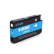 Compatible replacement for Compatible with HP 951XL / 30ml Ink Cyan (Ink cartridges - Dye)