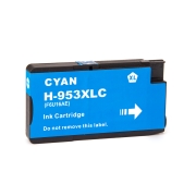Compatible replacement for Compatible with HP 953XL / 27.5ml Ink Cyan (Ink cartridges - Dye)